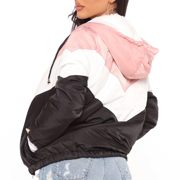 NWT Fashion Nova Puffer Jacket - Picture 2 of 5